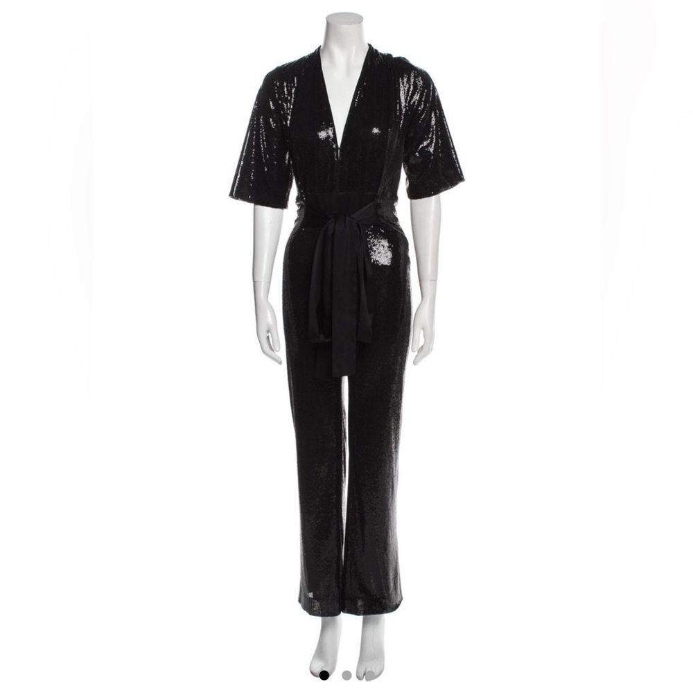 Galvan London sequin jumpsuit NWOT